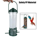 Portable Squirrel-proof Wild Bird Seed Feeder For Garden Yard Hanging Spinning