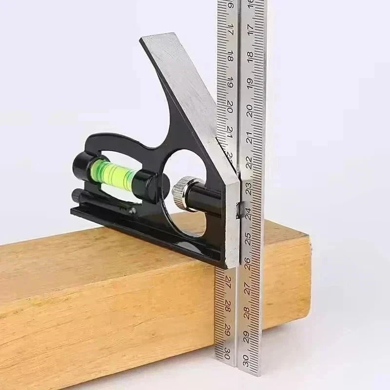 300mm Adjustable Engineers Combination Try Square Set Right Angle Guide UK Stock