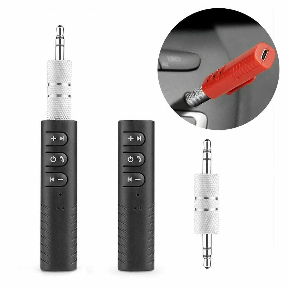 Wireless Bluetooth v4.1 Transmitter Stereo Music 3.5mm Adapter AUX Car Receiver