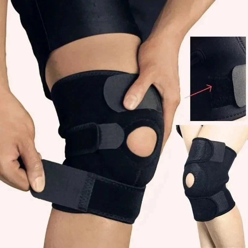 Knee Brace Support Strap for Men & Women | Adjustable Neoprene Patella Stabilise