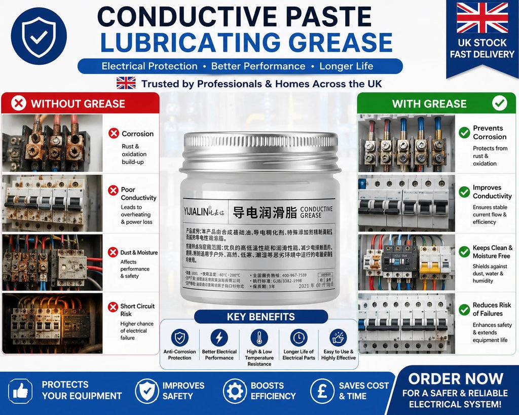 100g Electric Contact Grease Conductive Paste Electricity Compound Grease UK