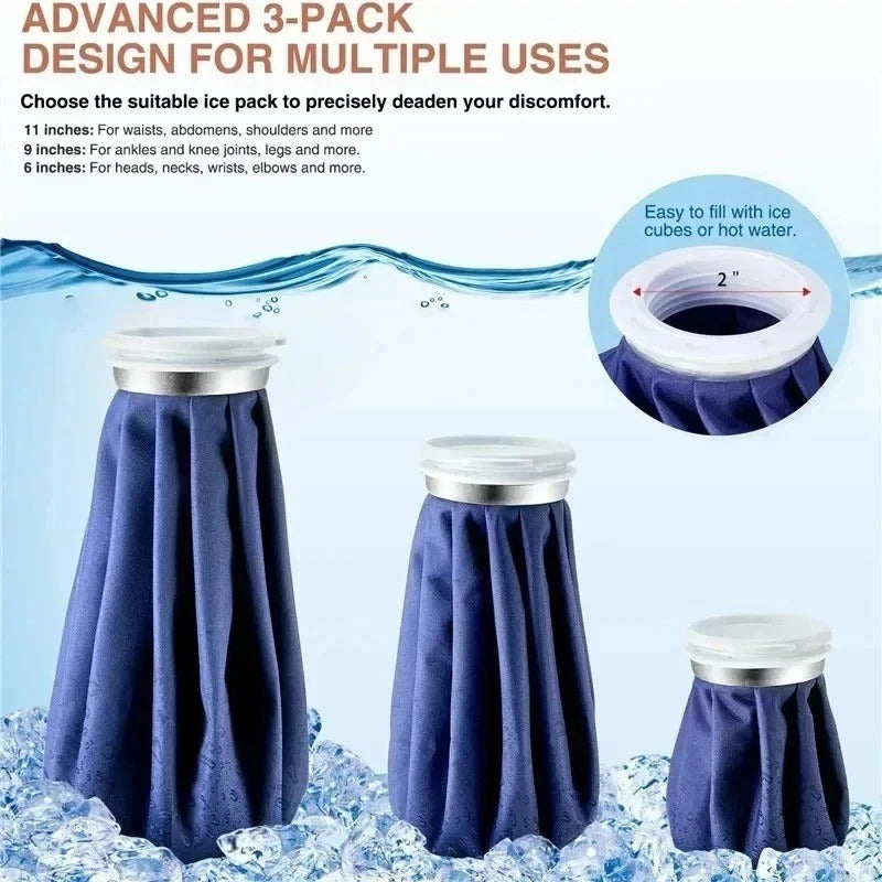 Reusable Ice Pack Hot Cold Therapy Bag for Knee Leg Arm Shoulder Pain Relief