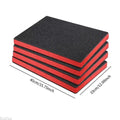 4x High Density Tool Box Foam Inserts Sheets | DIY Tool Storage Organiser UK