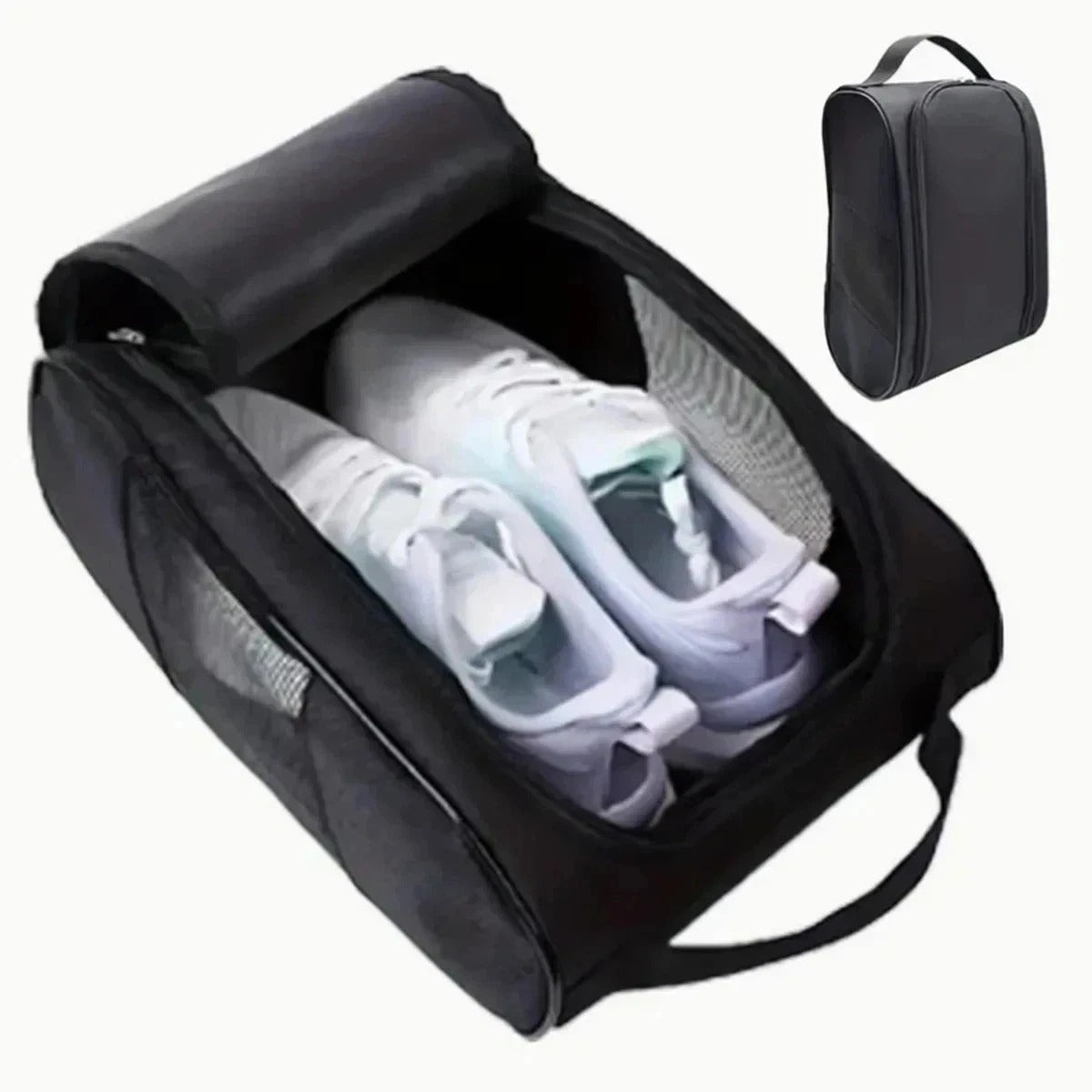 Portable Golf Shoe Bag - Oxford Cloth, Breathable Lightweight Carrier UK