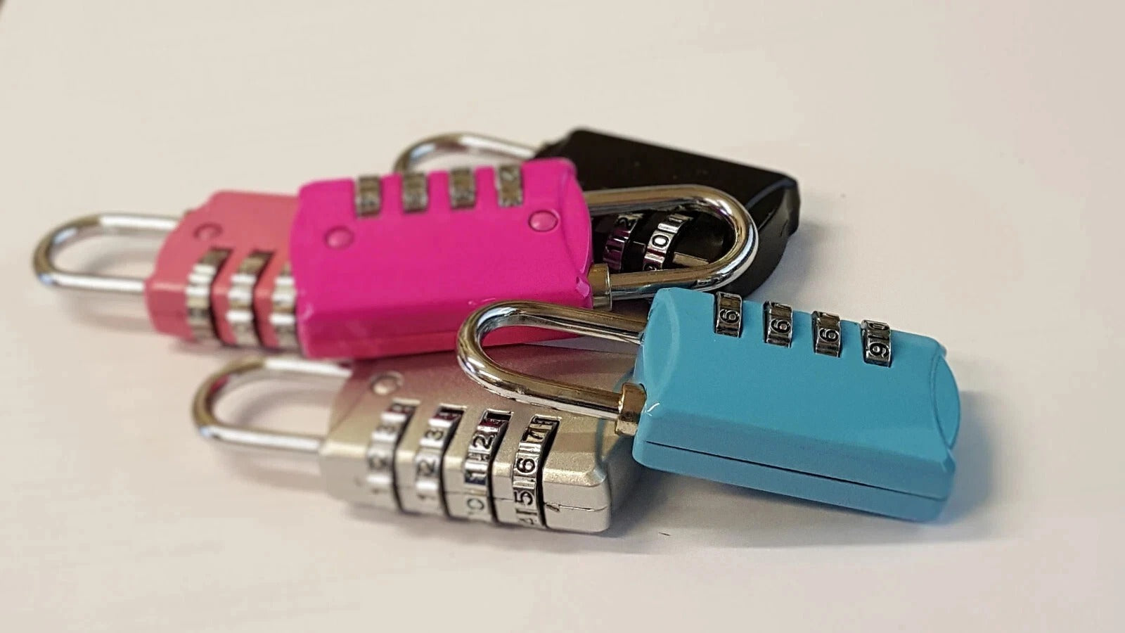 4 Digit Combination Padlock Heavy Duty Outdoor Lock Gym Travel Luggage Locker uk