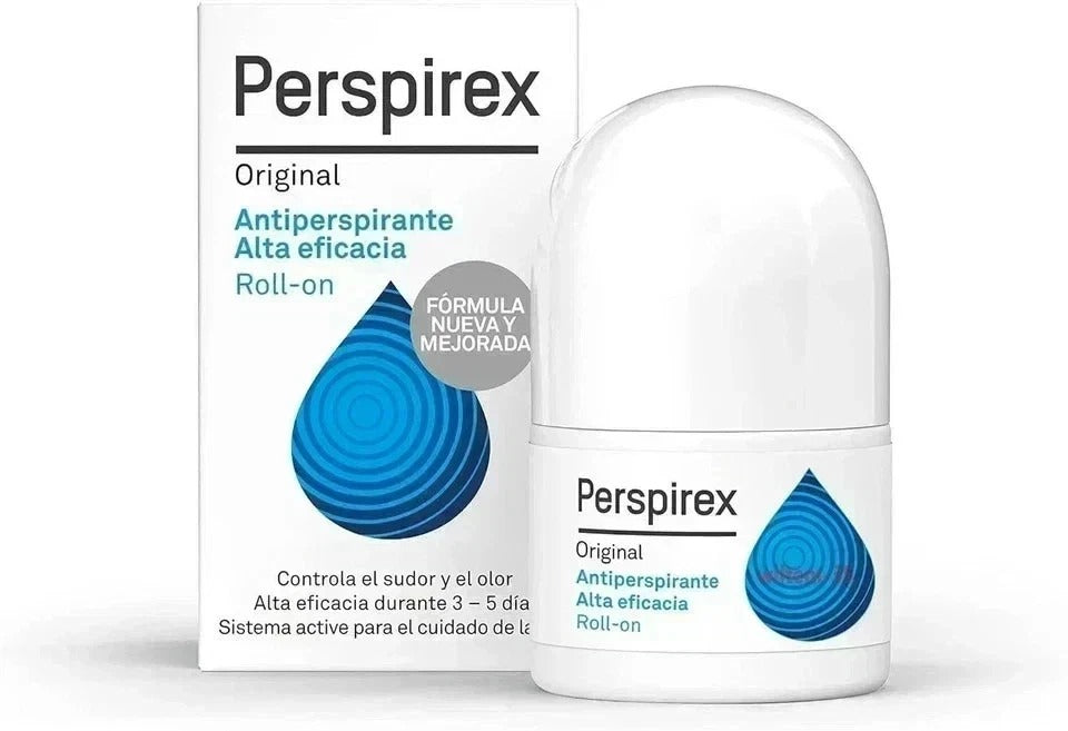 Perspirex Antiperspirant Roll On Strong Sweat & Odour Protection Long Lasting De