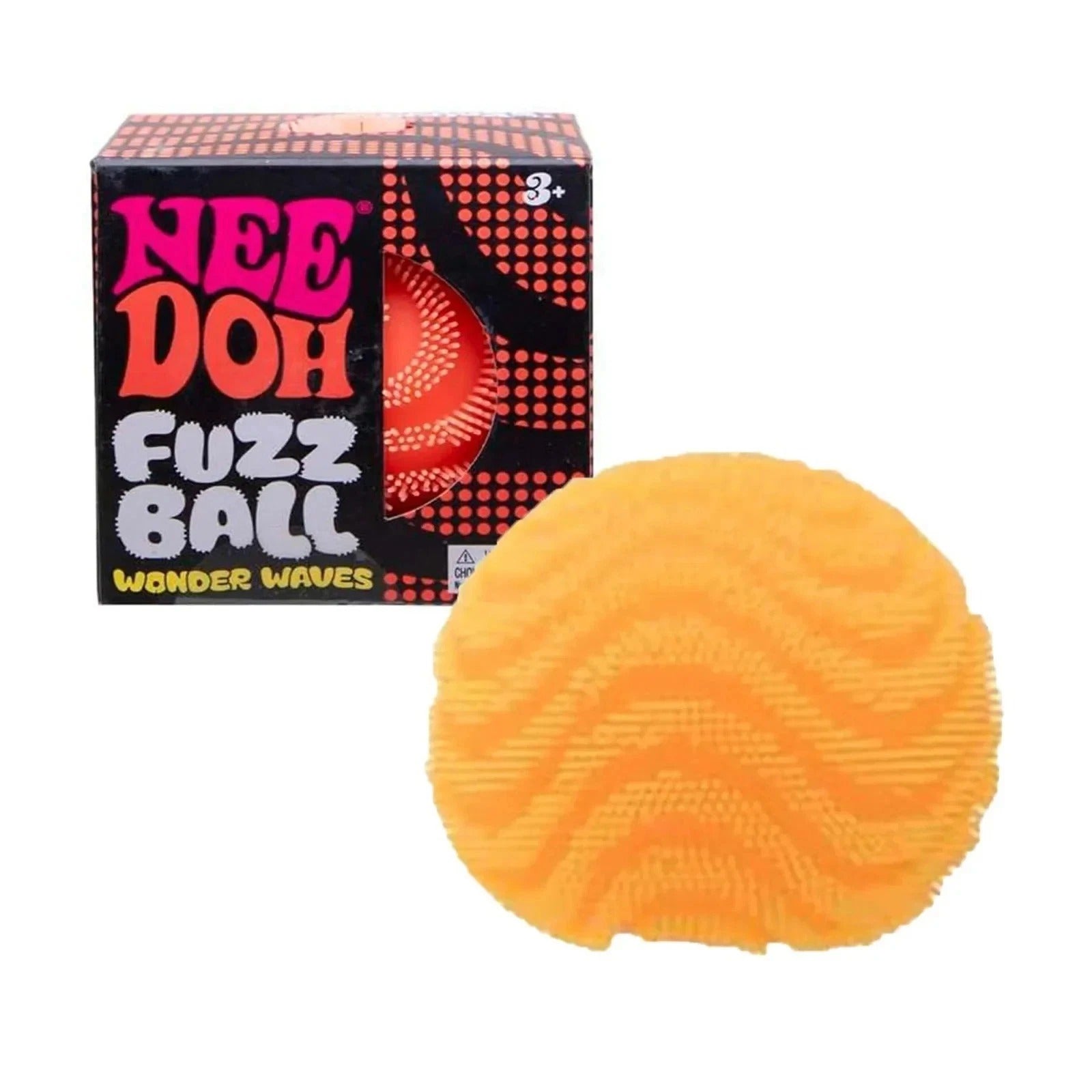 NeeDoh Fuzz Ball Sensory Stress Toy Soft Velvet Squishy Fidget Ball Anxiety Reli