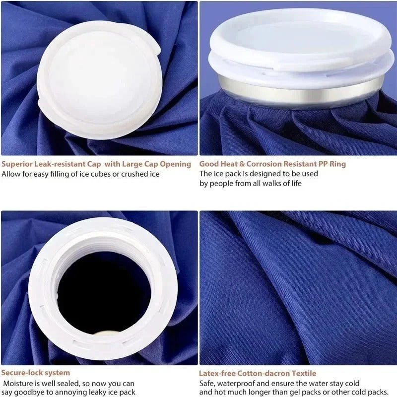 Reusable Ice Pack Hot Cold Therapy Bag for Knee Leg Arm Shoulder Pain Relief