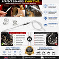 Universal Car Brake Bleeding Kit One Way Valve Hose Pipe Tool for Motorcycle & C