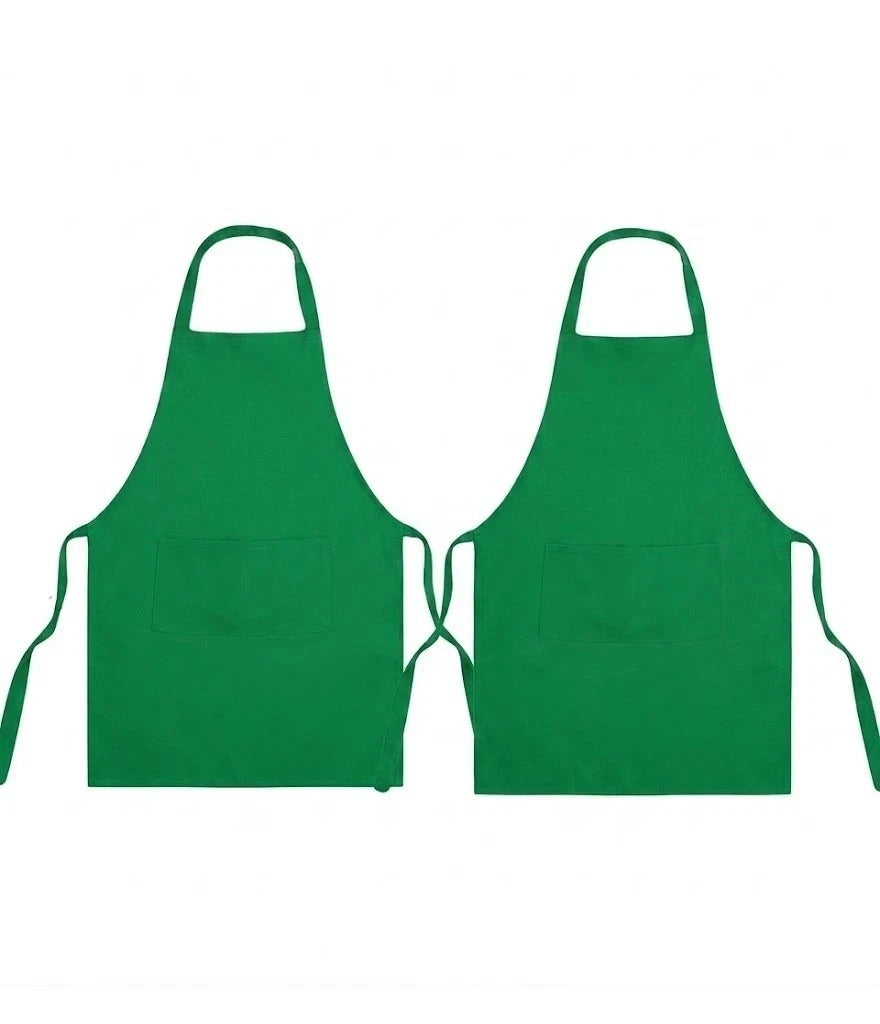 Unisex Kitchen Apron for Women & Men – Adjustable Chef Cooking Bib Apron with 2