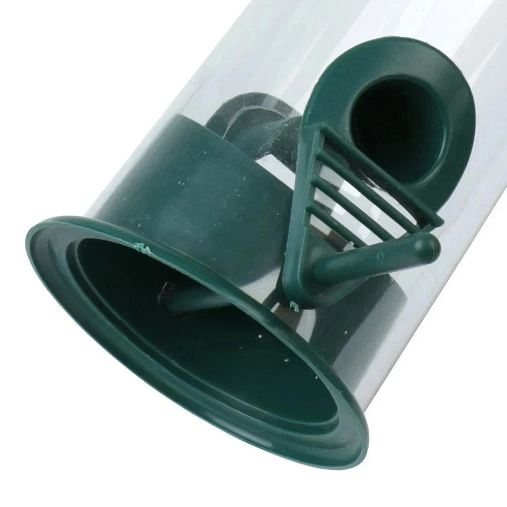 Portable Squirrel-proof Wild Bird Seed Feeder For Garden Yard Hanging Spinning