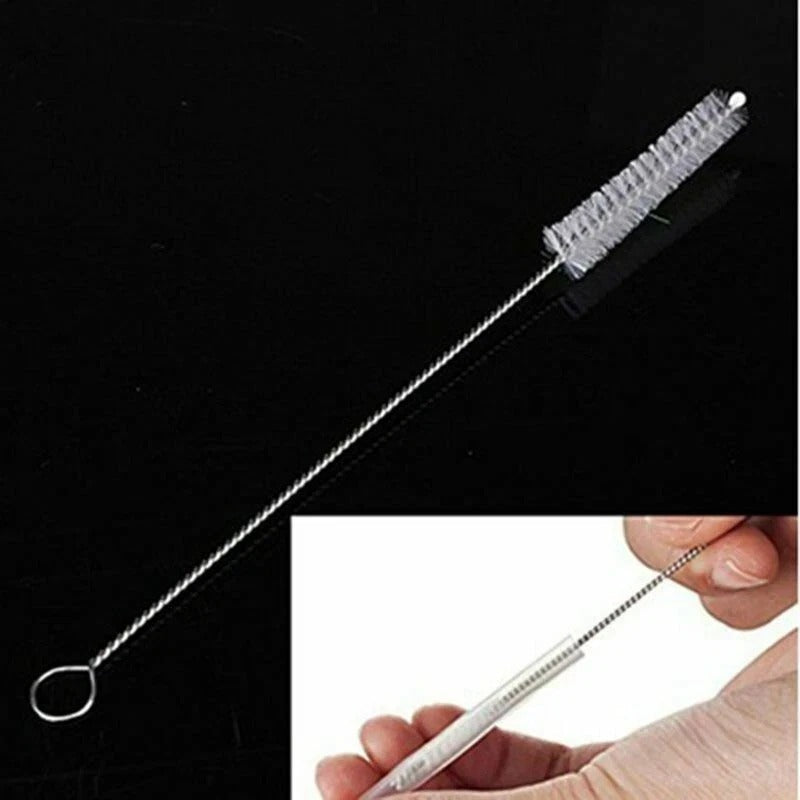 Nylon Straw Cleaner Cleaning Small Brush For Drinking Pipe Tube Baby Milk Bottle