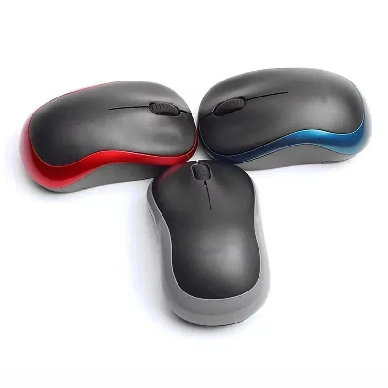 Logitech M185 Wireless Optical Mouse + USB Receiver Fit Compact PC Laptop Mouse