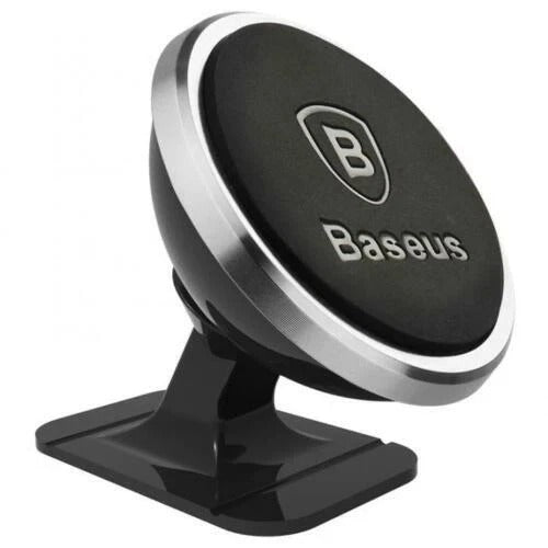 Baseus 360° Magnetic Car Smart Phone Holder Dashboard Universal Mount Bracket UK