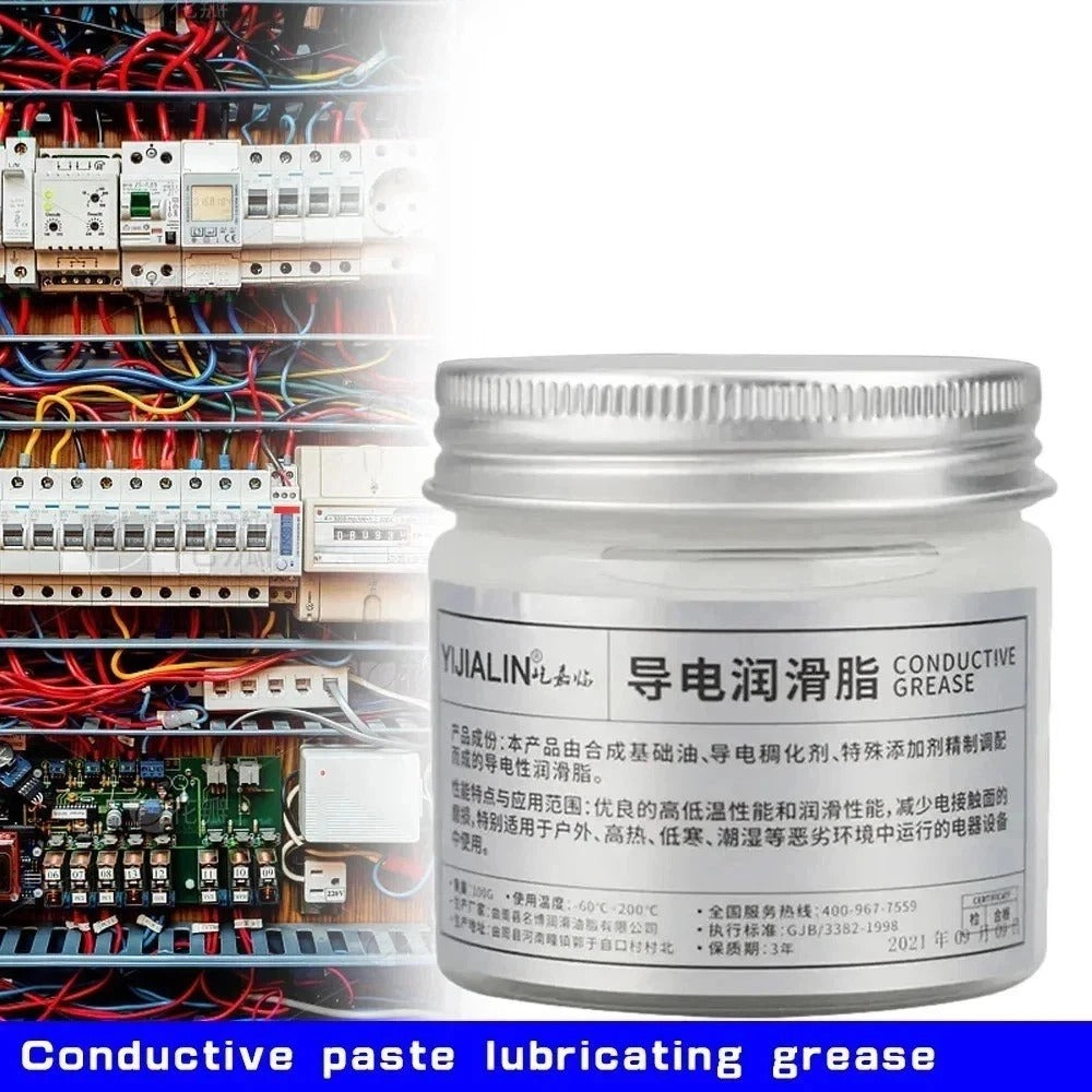 100g Electric Contact Grease Conductive Paste Electricity Compound Grease UK