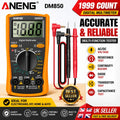 Professional Digital Multimeter Voltmeter Ohmmeter Ammeter Multi Tester Meter UK