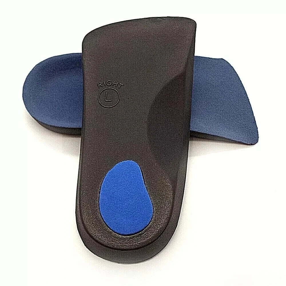 Orthotic Arch Support Insoles 3/4 For Flat Feet Plantar Fasciitis Fallen Arches