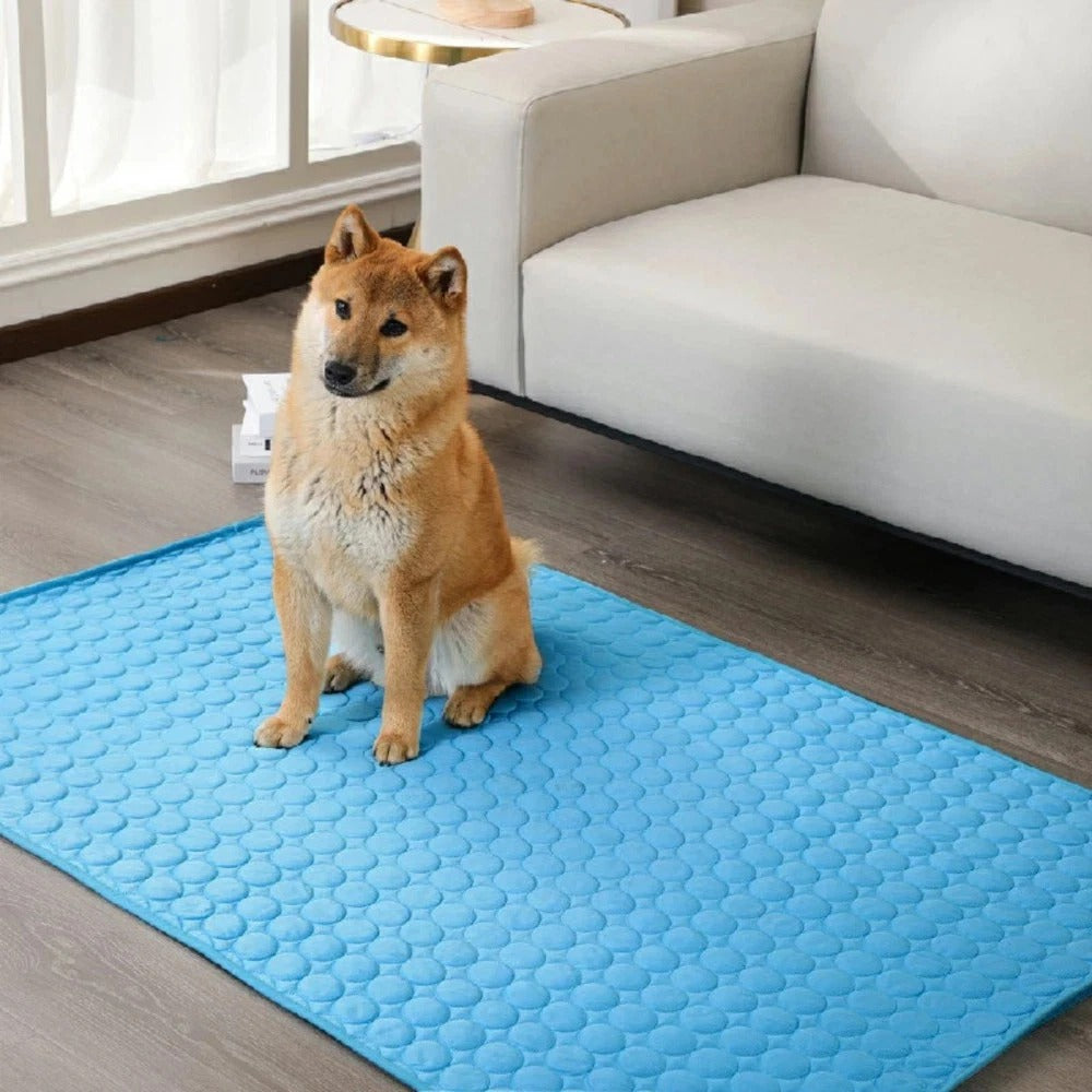 Pet Dog Cat Cooling Mat Bed Summer Cool Mat For Dog Cat Pad Bed Mattress UK
