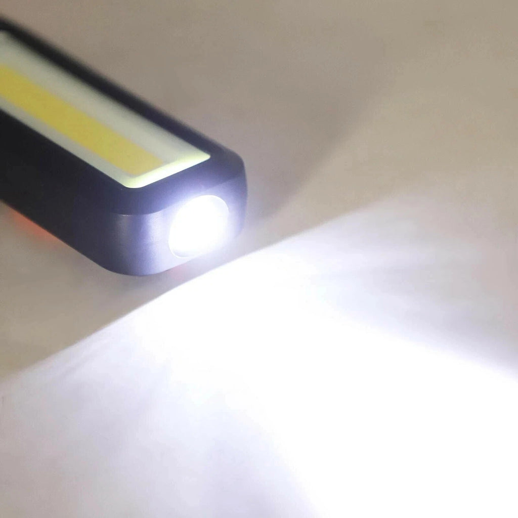 2/4x COB LED Cordless Magnetic Work Light USB Inspection Lamp Torch Rechargeable