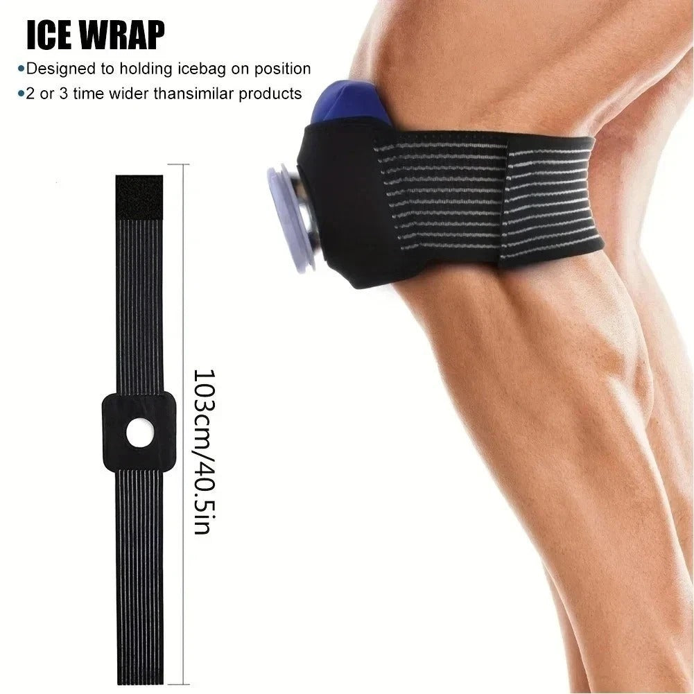 Reusable Ice Pack Hot Cold Therapy Bag for Knee Leg Arm Shoulder Pain Relief