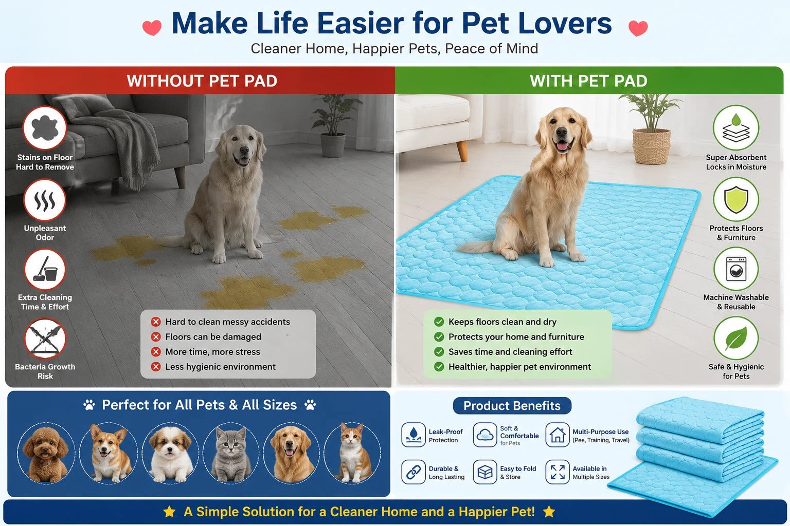 Pet Dog Cat Cooling Mat Bed Summer Cool Mat For Dog Cat Pad Bed Mattress UK