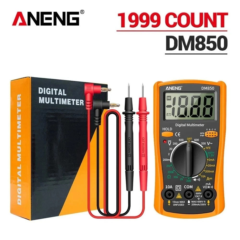 Professional Digital Multimeter Voltmeter Ohmmeter Ammeter Multi Tester Meter UK