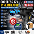 Cordless 12V Electric Car Tyre Inflator Pump Portable Tire Air Compressor Pump