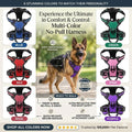 Dog Harness No Pull Adjustable Strong Reflective Vest For Small Medium Dogs Pets