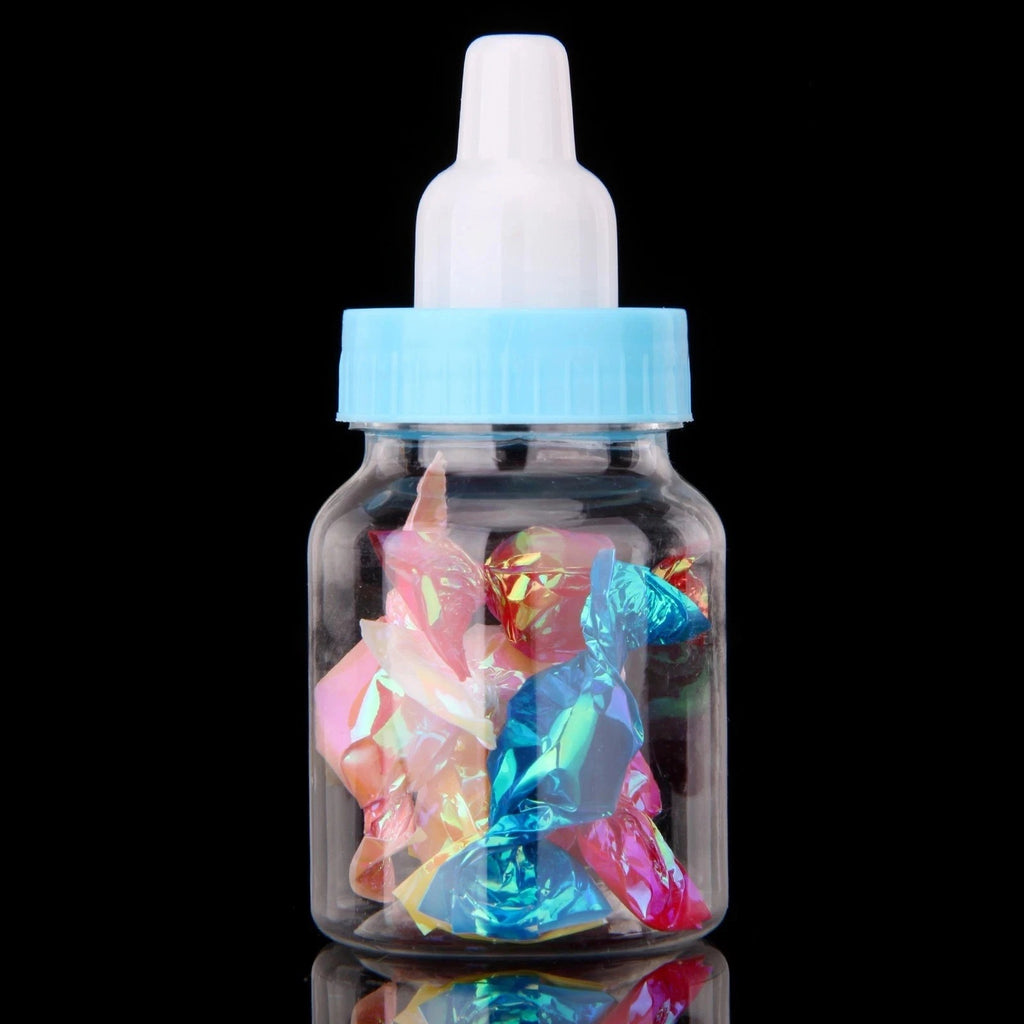 12/24X Fillable Candy Bottles Box Baby Shower Baptism Party Christening New