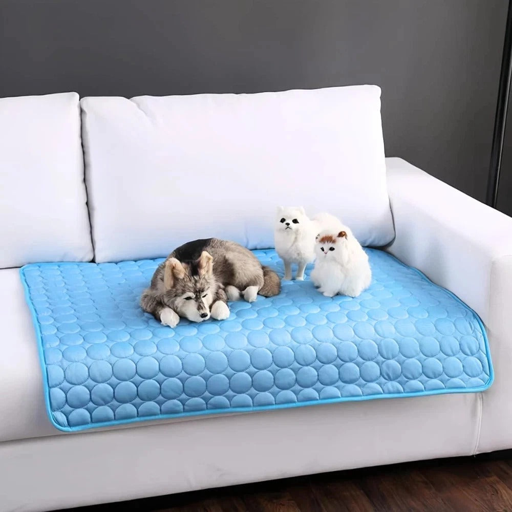 Pet Dog Cat Cooling Mat Bed Summer Cool Mat For Dog Cat Pad Bed Mattress UK