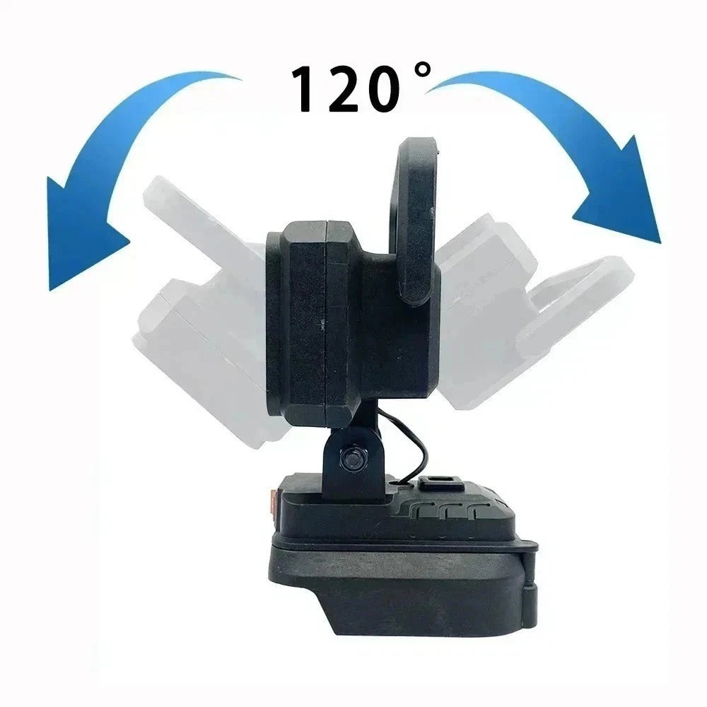 15 Beads LED Working Light Outdoor Flashlight for Makita 18V Li-ion Battery