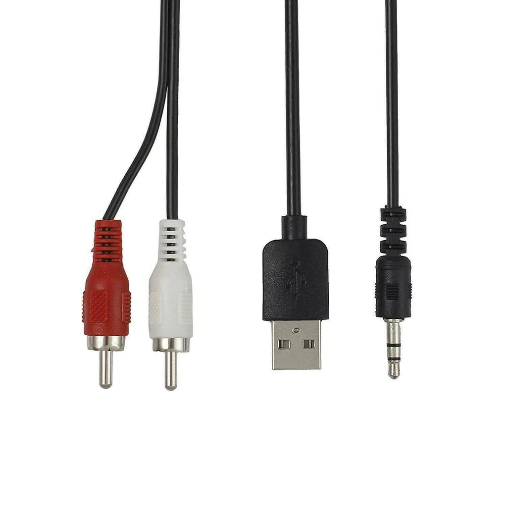 2 in 1 Bluetooth Wireless Audio Transmitter Receiver HiFi Music Adapter AUX RCA