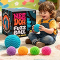 NeeDoh Fuzz Ball Sensory Stress Toy Soft Velvet Squishy Fidget Ball Anxiety Reli