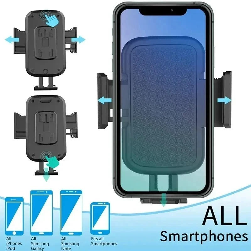 Universal 360° Adjustable Phone Mount Car Cup Holder Stand Cradle For Cell Phone