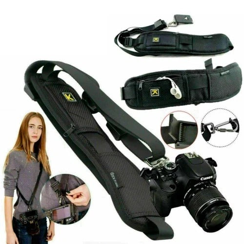 Quick Release Camera Shoulder Strap for Canon Nikon Sony DSLR SLR Cameras