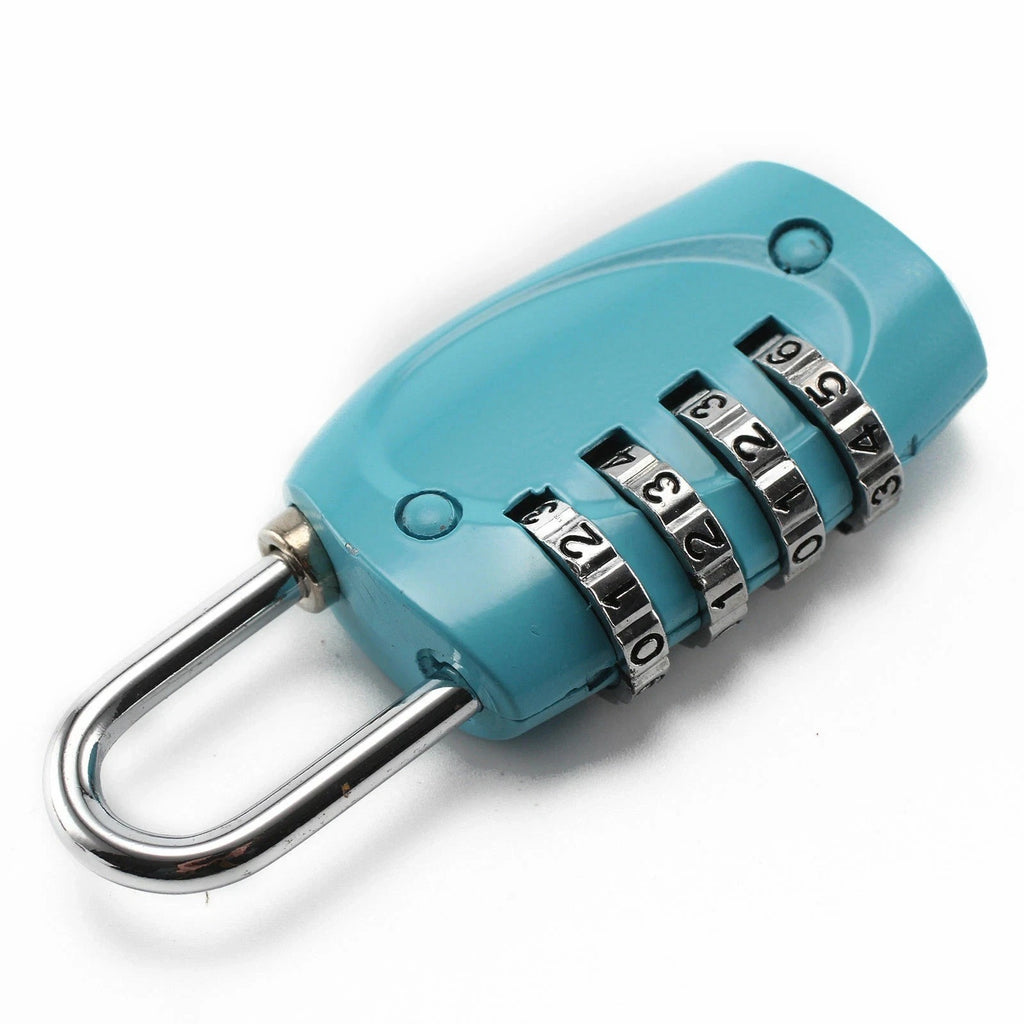 4 Digit Combination Padlock Heavy Duty Outdoor Lock Gym Travel Luggage Locker uk