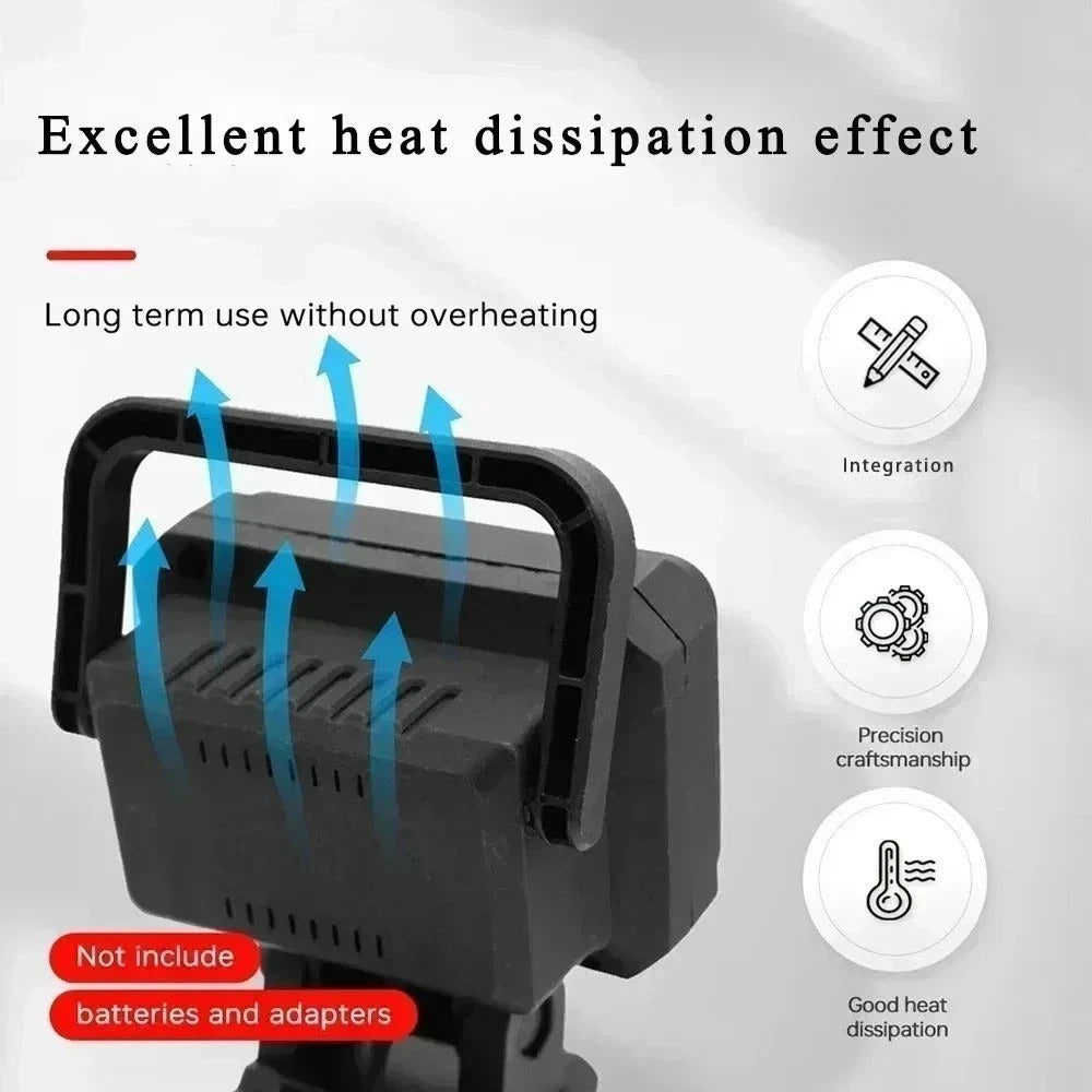 15 Beads LED Working Light Outdoor Flashlight for Makita 18V Li-ion Battery