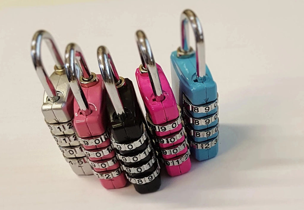 4 Digit Combination Padlock Heavy Duty Outdoor Lock Gym Travel Luggage Locker uk
