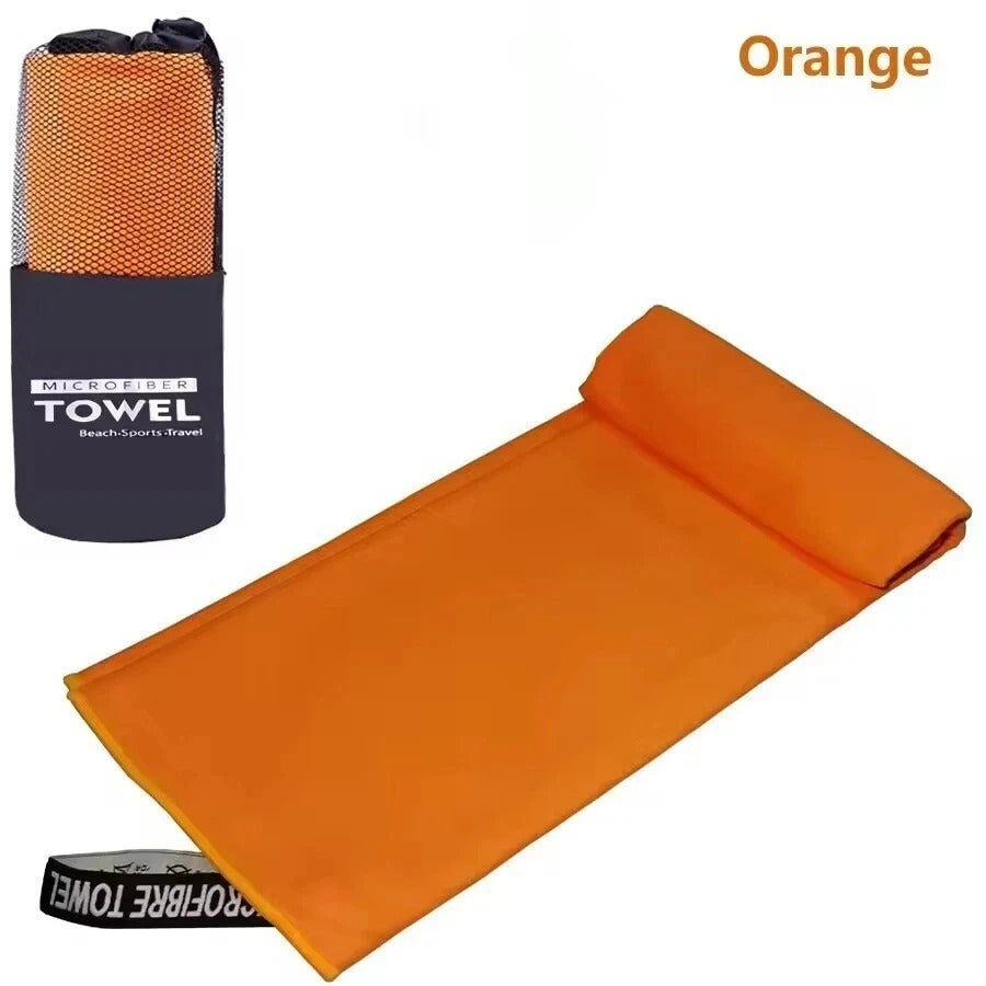 Microfiber Towel Compact Fast Drying Travel Sports Gym Beach Camping Swimming