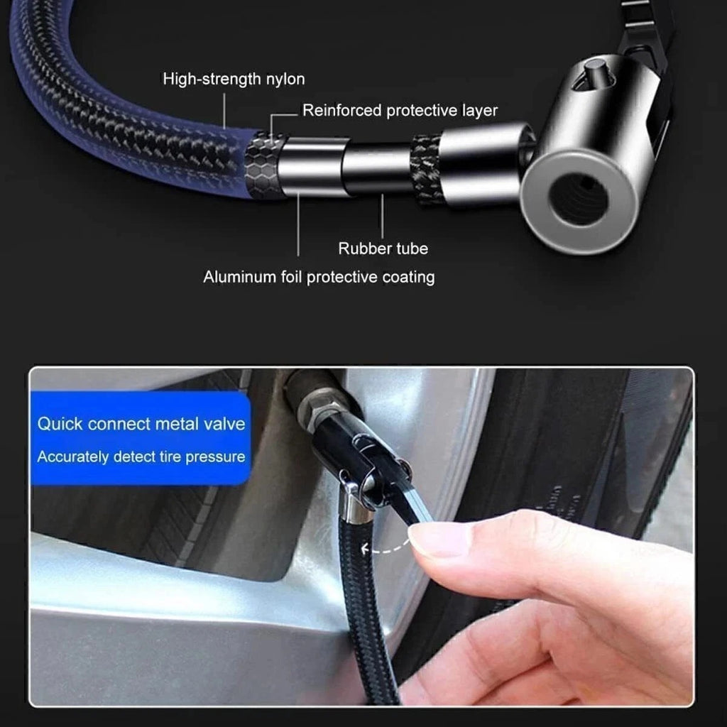 Cordless 12V Electric Car Tyre Inflator Pump Portable Tire Air Compressor Pump
