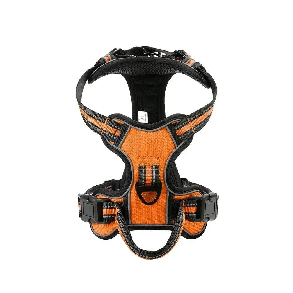 Dog Harness No Pull Adjustable Strong Reflective Vest For Small Medium Dogs Pets