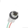 2x 501 W5W T10 BULB HOLDER SOCKET PRE WIRED LED HALOGEN LAMP RUBBER SEAL PLASTIC