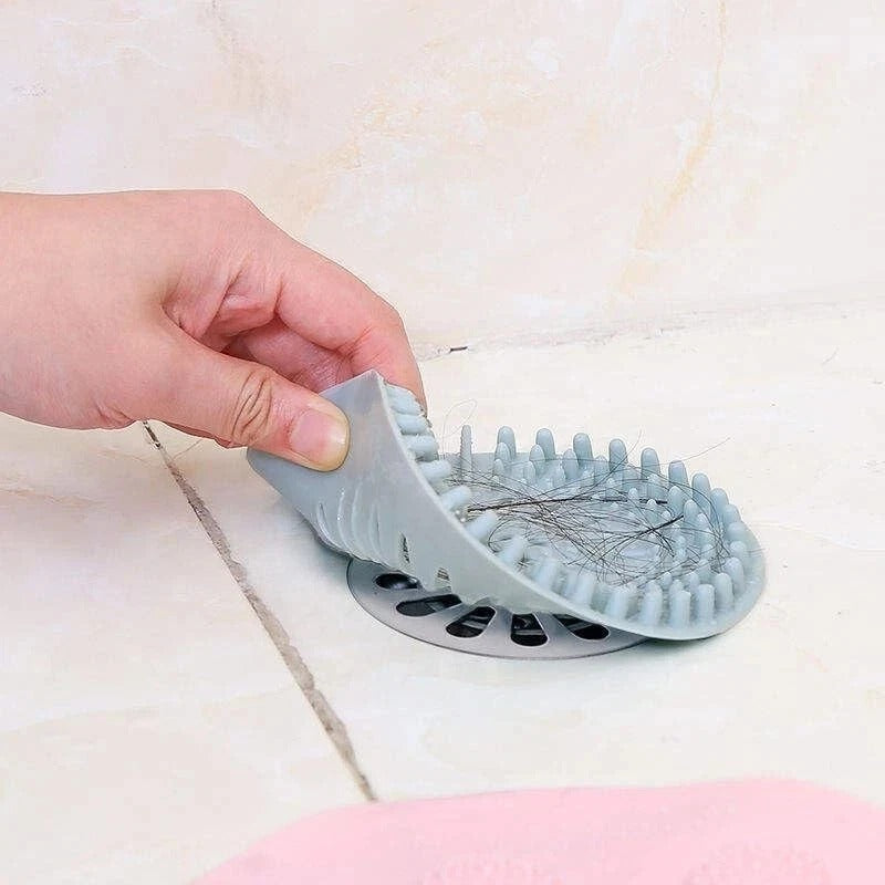 Hair Trap Shower Bath Plug Hole Waste Catcher Stopper Drain Sink Strainer Filter