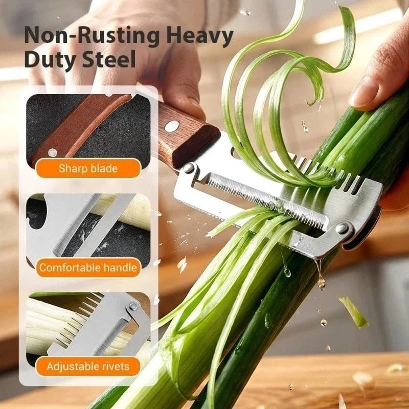 Multifunctional Vegetable Peeler 2026 New 3-in-1 Peeler & Bottle Opener & Grater