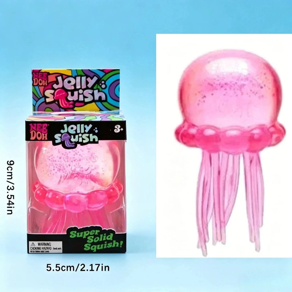 NeeDoh Jellyfish Jelly Squish Stress Toy Fidget Sensory Squeeze Squishy Toy UK