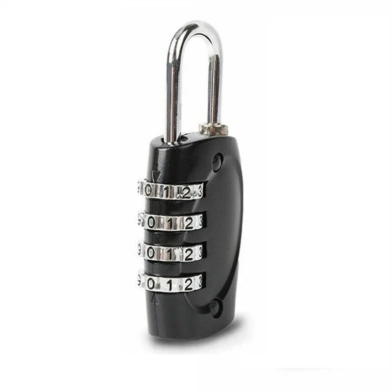 4 Digit Combination Padlock Heavy Duty Outdoor Lock Gym Travel Luggage Locker uk