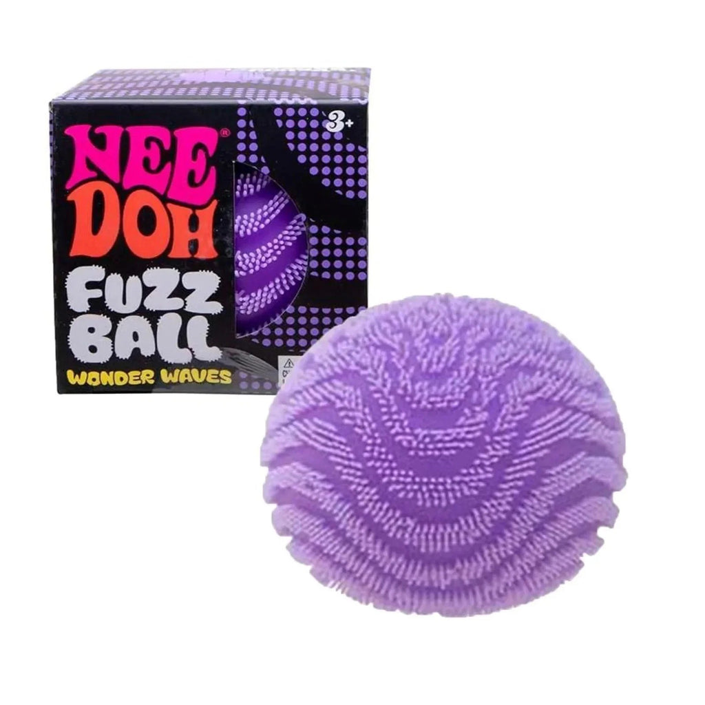 NeeDoh Fuzz Ball Sensory Stress Toy Soft Velvet Squishy Fidget Ball Anxiety Reli