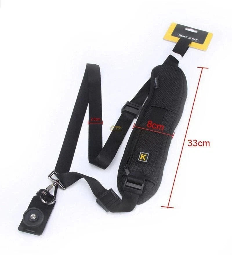 Quick Release Camera Shoulder Strap for Canon Nikon Sony DSLR SLR Cameras