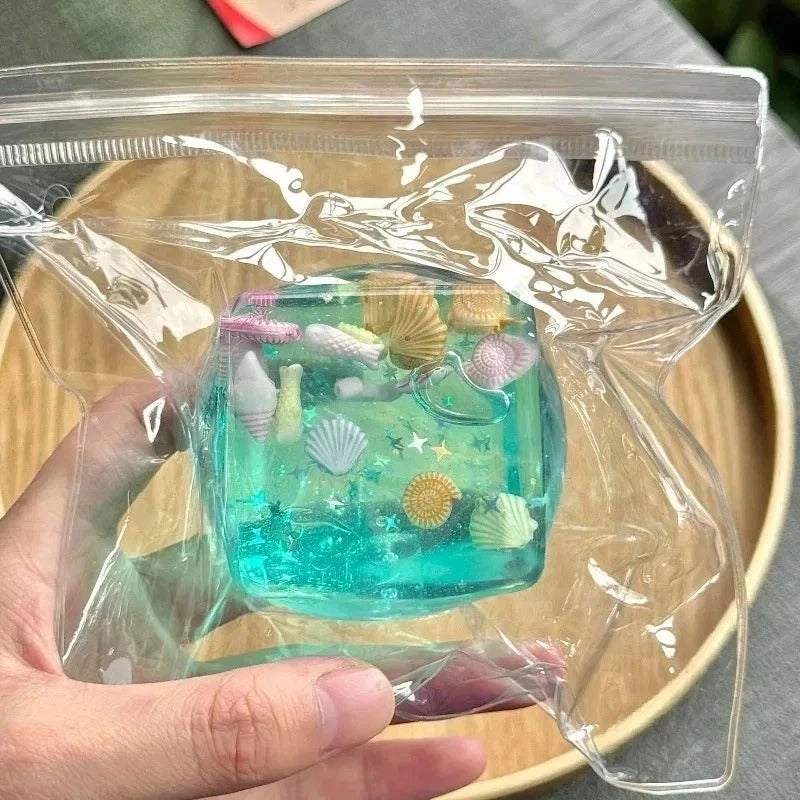 Adult Squishy Ocean Stress Balls – Autism Sensory Fidget Toy for Anxiety Relief