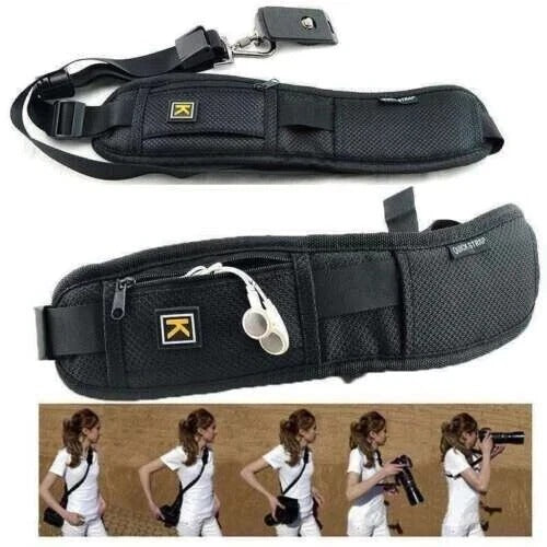 Quick Release Camera Shoulder Strap for Canon Nikon Sony DSLR SLR Cameras